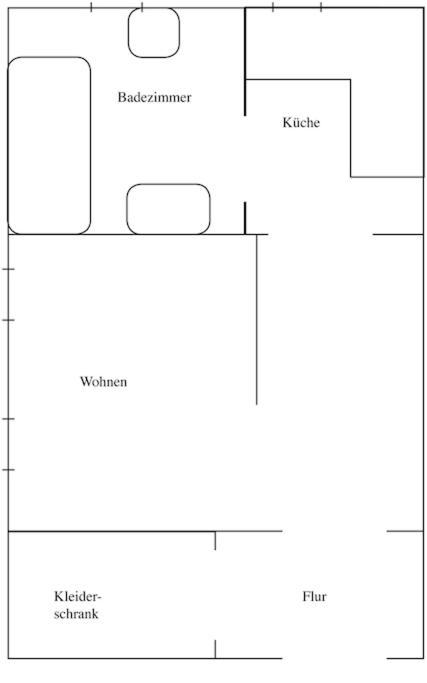 Kleines Apartment In Moenchengladbach-Neuwerk Екстер'єр фото